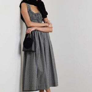 knee length dresses for ladies Den Emmaretta Gingham Dress  APRIL FIRST